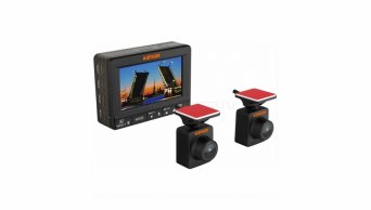 Гибридный автовидеорегистратор КАРКАМ ДУО с функцией GPS-информера Гибридный автовидеорегистратор КАРКАМ ДУО с функцией GPS-информера