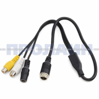Кабель 4PIN/2RCA"м"+DJK-11"м" Кабель 4PIN/2RCA"м"+DJK-11"м"