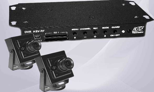 Комплект ASV-RF04B (2 цв. камеры) Комплект ASV-RF04B (2 цв. камеры)