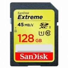 Карта памяти SDXC 128 Gb Sandisk Class 10 Extreme 45MB/s (SDSDX-128G-X46) Карта памяти SDXC 128 Gb Sandisk Class 10 Extreme 45MB/s (SDSDX-128G-X46)