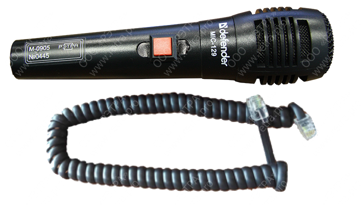 Микрофон М-0905 с кабелем 0905