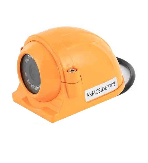 AHD курсовая видеокамера на Транспорт 2MpX, 0.01Lux, IP69 (Оранжевая)