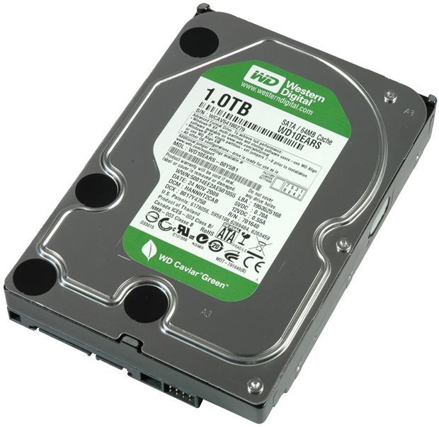 Жёсткий диск HDD 1ТБ, Western Digital